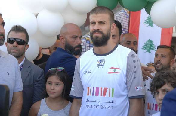 بيكيه  خلال المهرجان