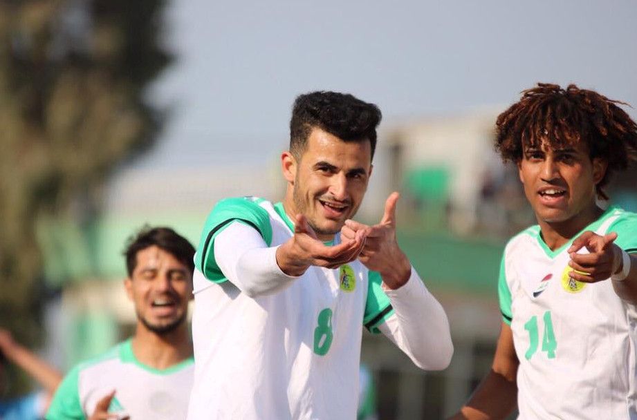 فرحة لاعبي النفط