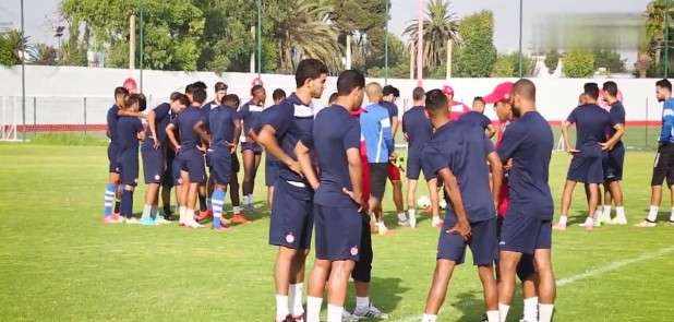 جانب من تدريبات الوداد البيضاوي