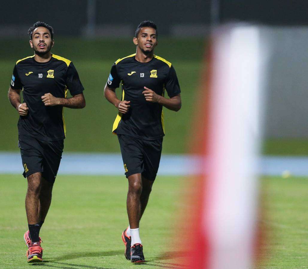 لقطة من تدريبات اتحاد جدة "أرشيفية"