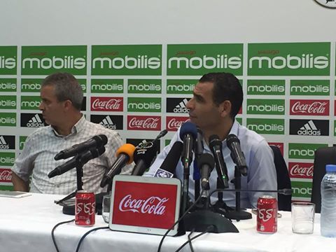  خير الدين زطشي في المؤتمر صحفي