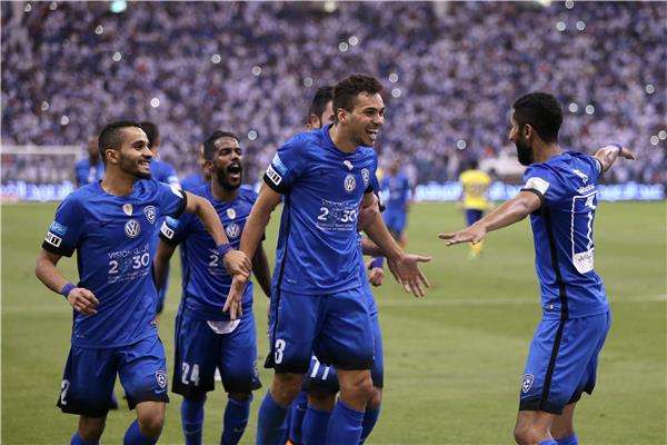 لاعبو الهلال السعودي