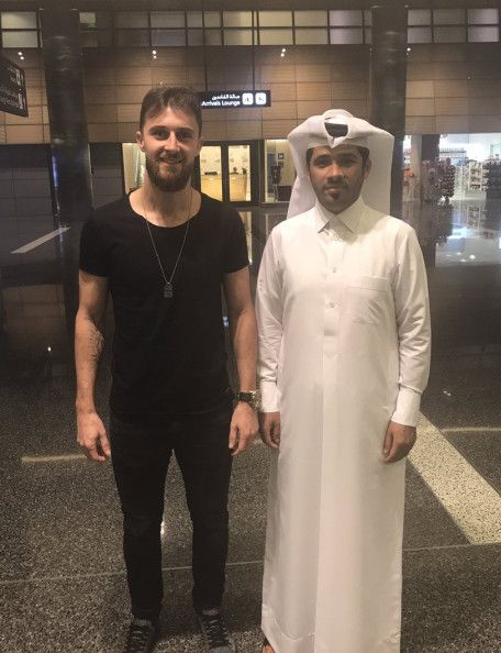 وصول جارديل إلى الدوحة 