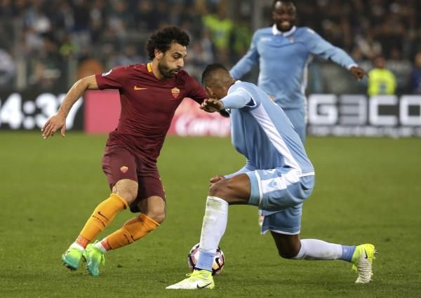 محمد صلاح مع روما