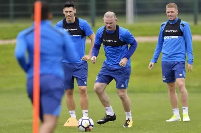 Everton-Training-Session