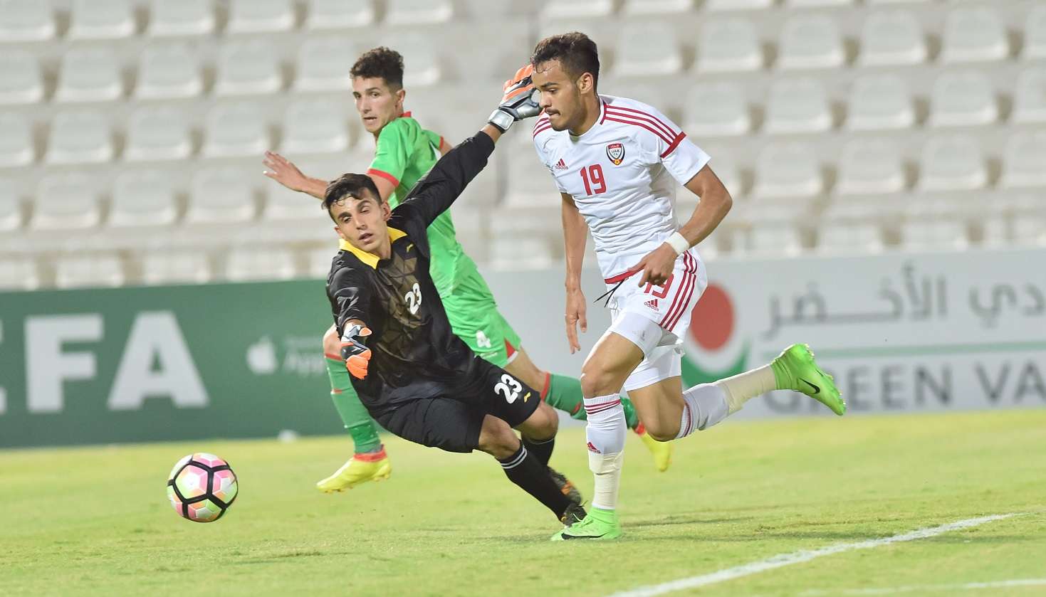 جانب من المباراة