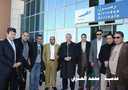 القنصل الليبي ورئيس النادي الصفاقسي يستقبلا بعثة النادي الأهلى ببنغازي 