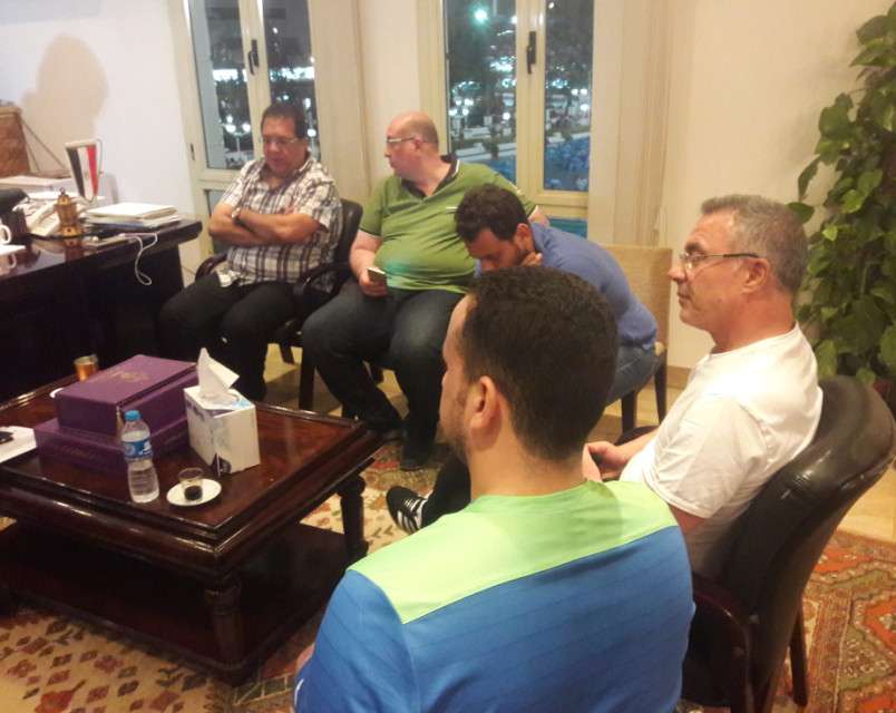 من اجتماع اليوم