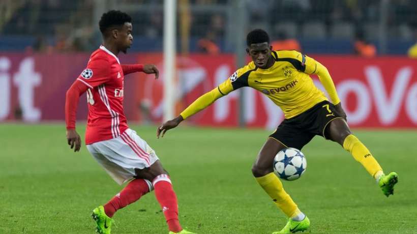 سيميدو مع بنفيكا أمام دورتموند