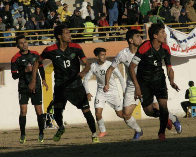 فريق الحسين في مباراة سابقة