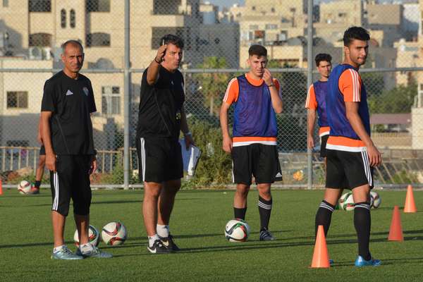 الجهاز الفني والتدريبي لمنتخب الأردن الأولمبي