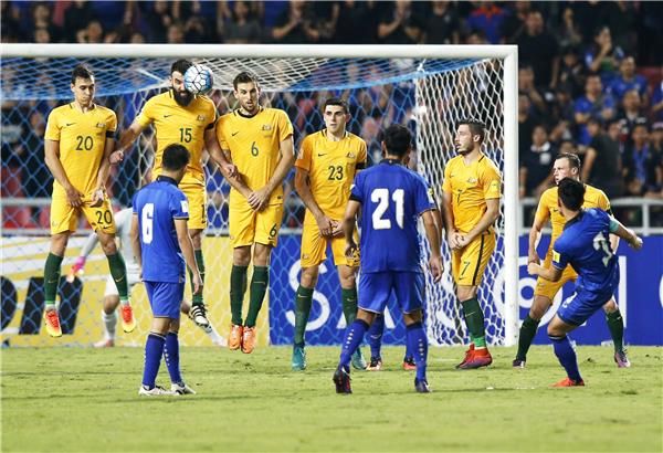 من مباراة للمنتخب الأسترالي