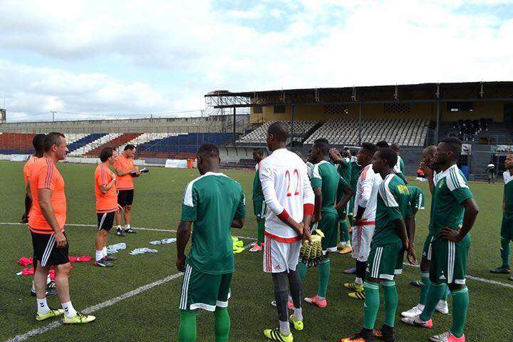 جانب من التدريبات