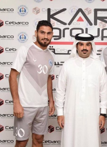 سامر السالم أثناء تقديمه