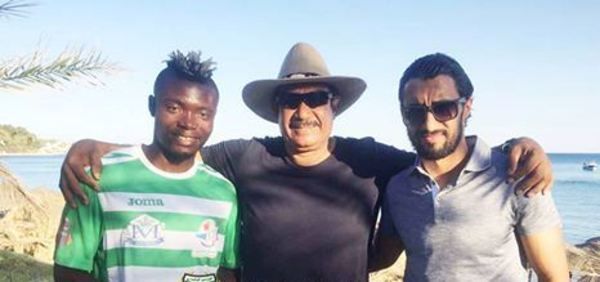  العجرودي مع ايزاكا وخالد المليتي