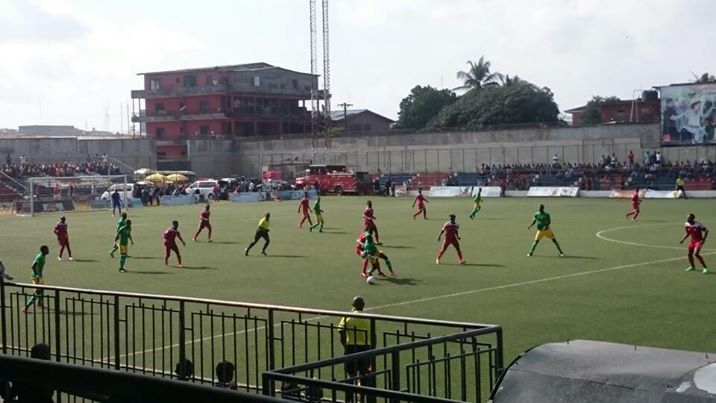 جانب من المباراة