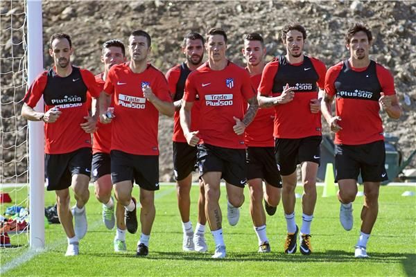 لاعبو أتلتيكو مدريد