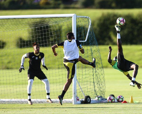 من تدريبات فريق الاتحاد