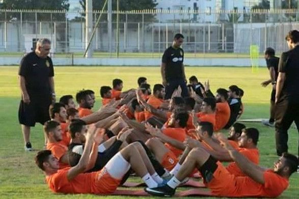 من الحصة التدريبية للترجي أمس