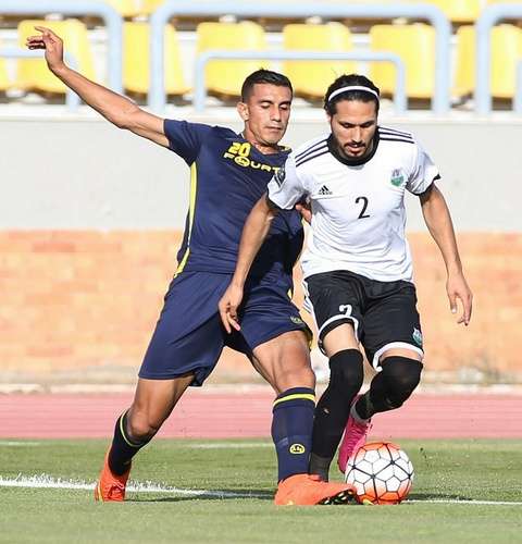جانب من المباراة