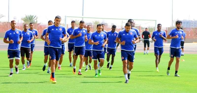 جانب من تدريبات الوداد البيضاوي