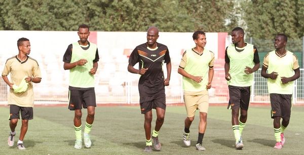 جانب من تدريبات الخرطوم الوطني