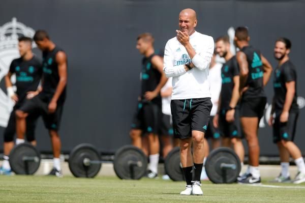 من معسكر ريال مدريد في أمريكا