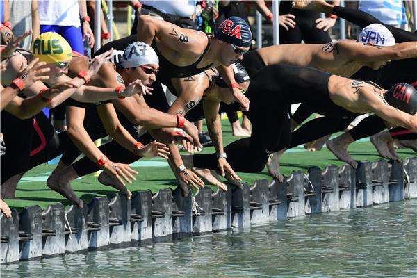 من بطولة العالم للسباحة