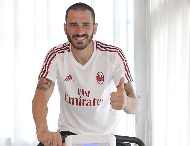 بونوتشي بقميص ميلان