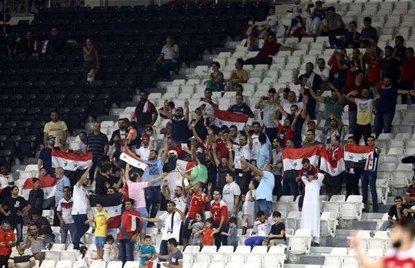 فرحة جماهير المنتخب السوري