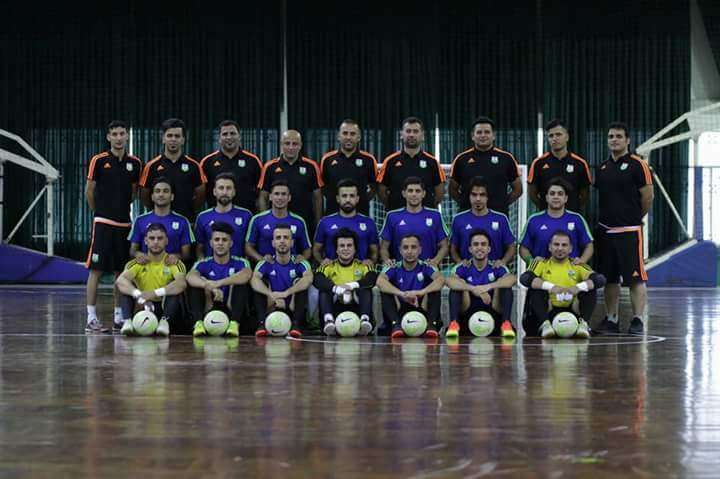 فريق الصالات بنفط الوسط 