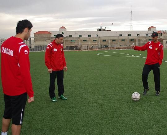 شلباية والصيفي وذيب من تدريب النشامى الاخير قبل التوجه الى الصين