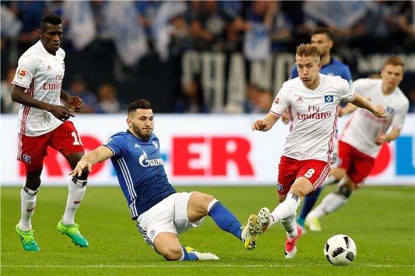 جانب من لقاء في الدوري الألماني