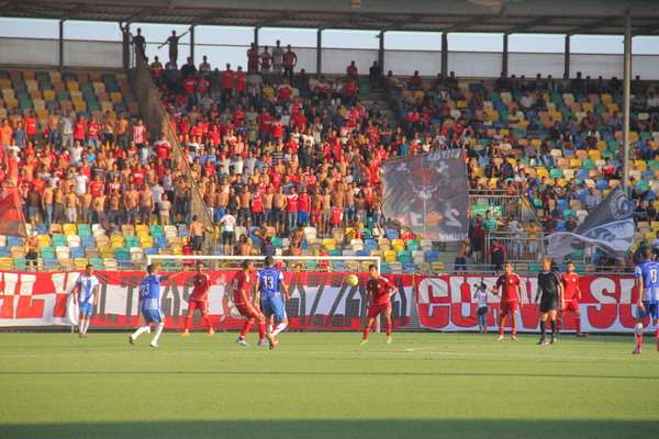 من المباراة الودية