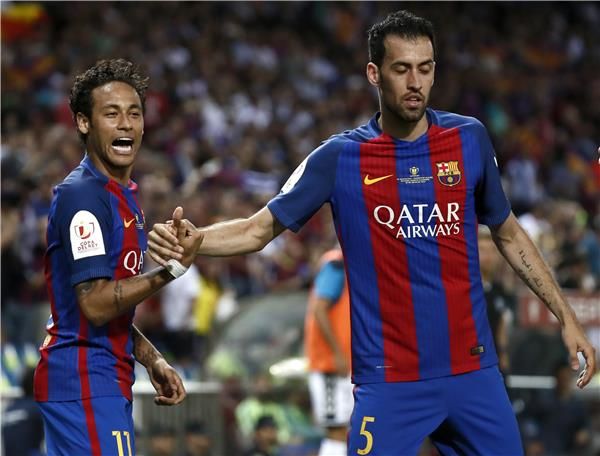 بوسكيتس ونيمار