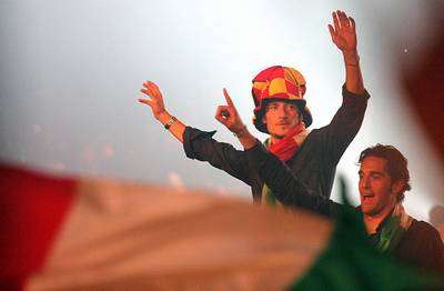 توتي وتوني بإحتفالية معاً بكأس العالم 2006