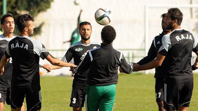 لاعبو الرجاء البيضاوي (أرشيفية)