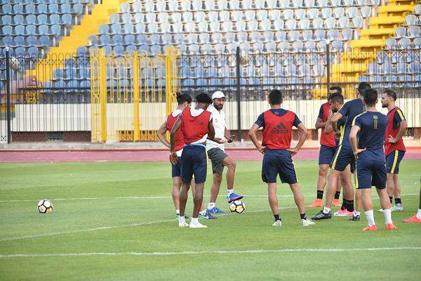 جانب من تدريبات العهد