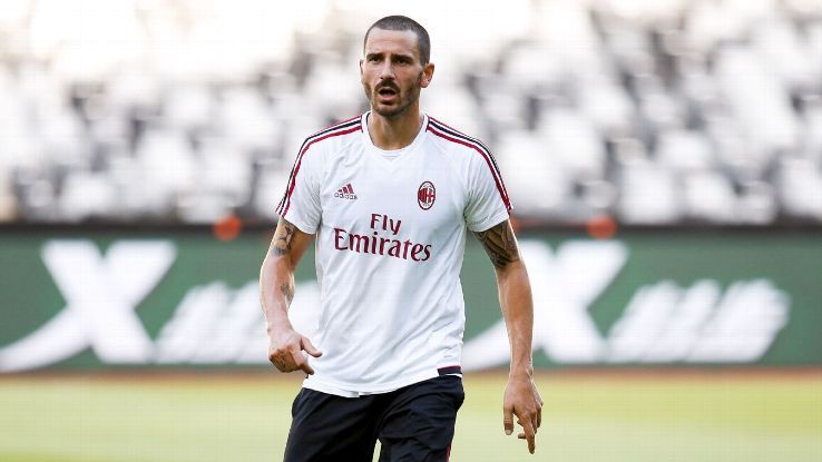 بونوتشي بقميص ميلان