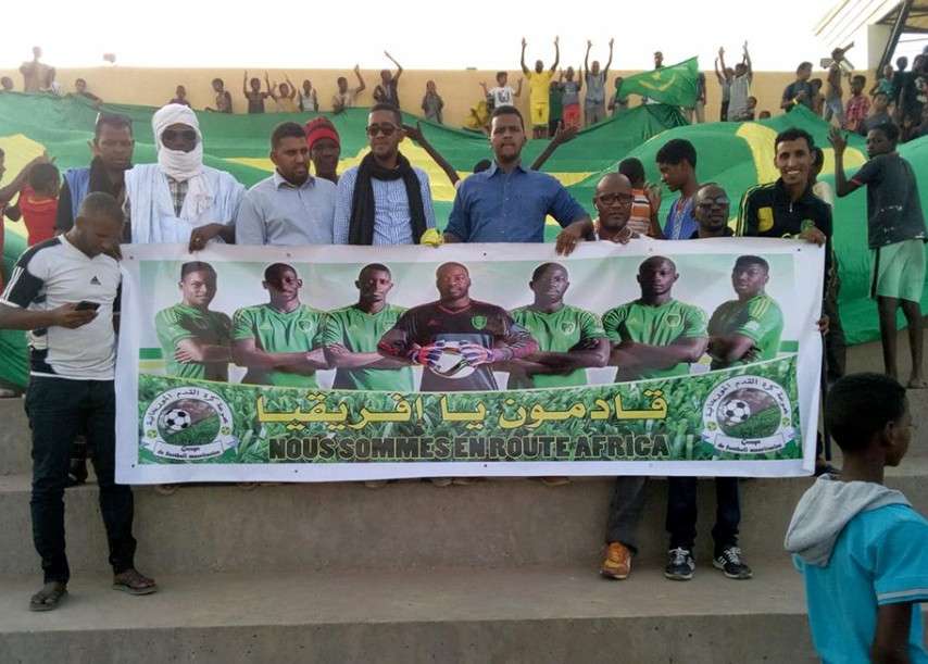 جانب من روابط التشجيع في موريتانيا