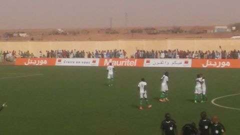 لقطة من المباراة