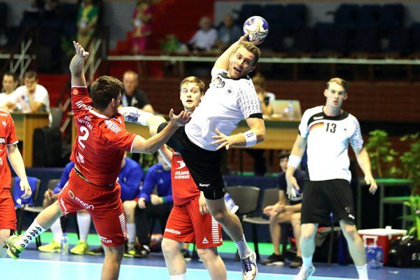 جانب من لقاء ألمانيا و جزر فارو