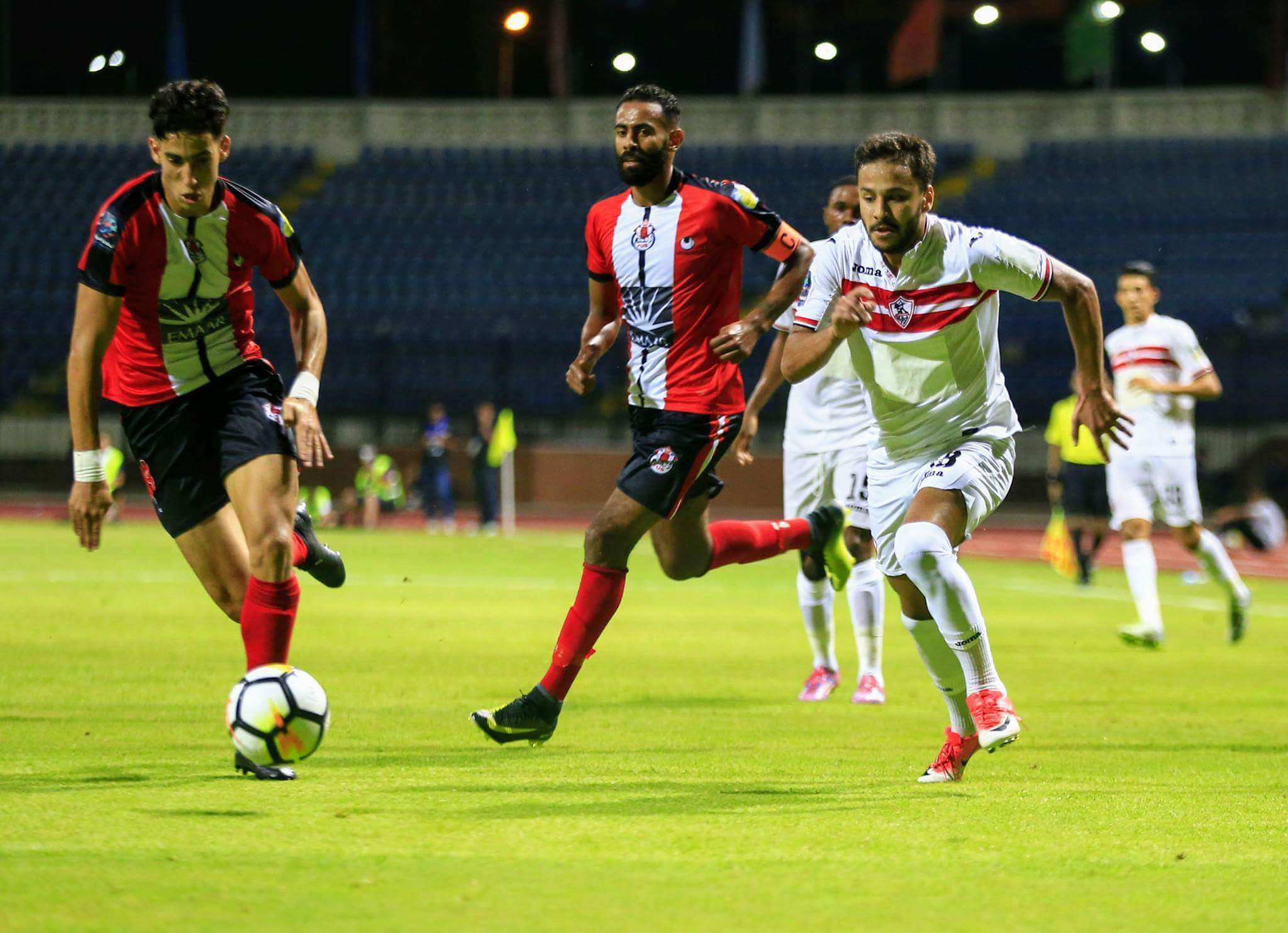 أحمد رفعت في مباراة الفتح