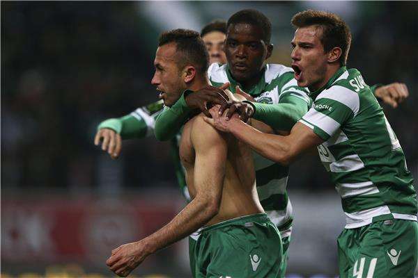 لاعبو سبورتنج لشبونة