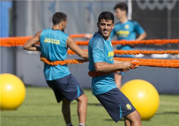 بابلو فورنالس خلال التدريبات