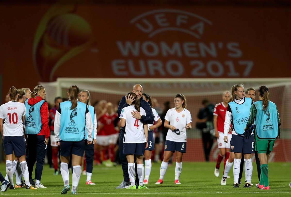 منتخب النرويج للسيدات بعد الخروج من البطولة