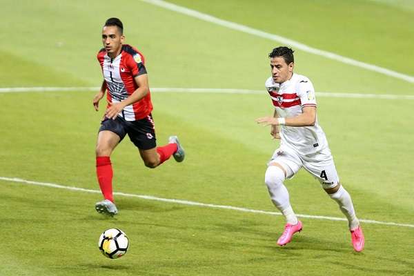 جانب من اللقاء الأول للزمالك في البطولة