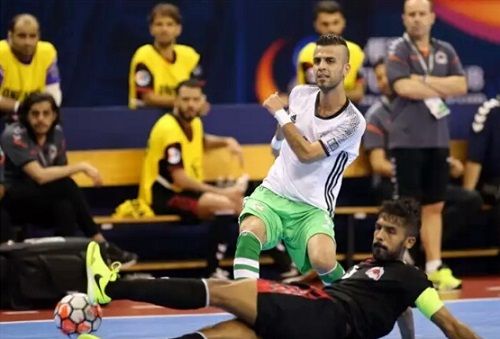 جانب من المباراة