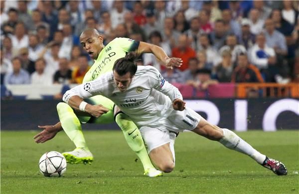 من مواجهة سابقة بين ريال مدريد ومانشستر سيتي