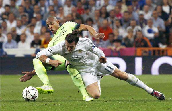 من مواجهة سابقة بين ريال مدريد ومانشستر سيتي